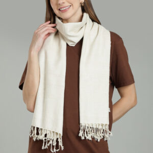 Wild silk scarf