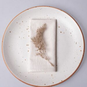White Khadi Napkin Green Tailor (2)