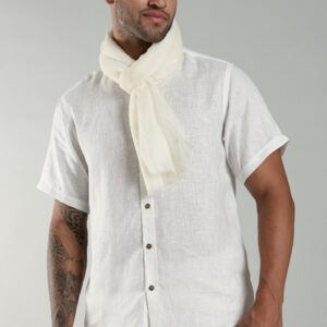 Men's fine wool scarf - Jaya
