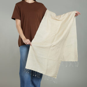 Muga silk scarf