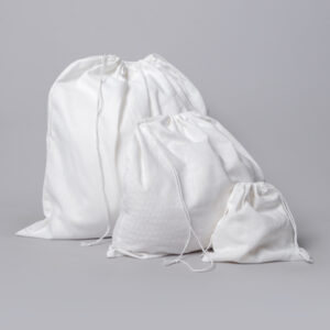 Ready to dye drawstring bags